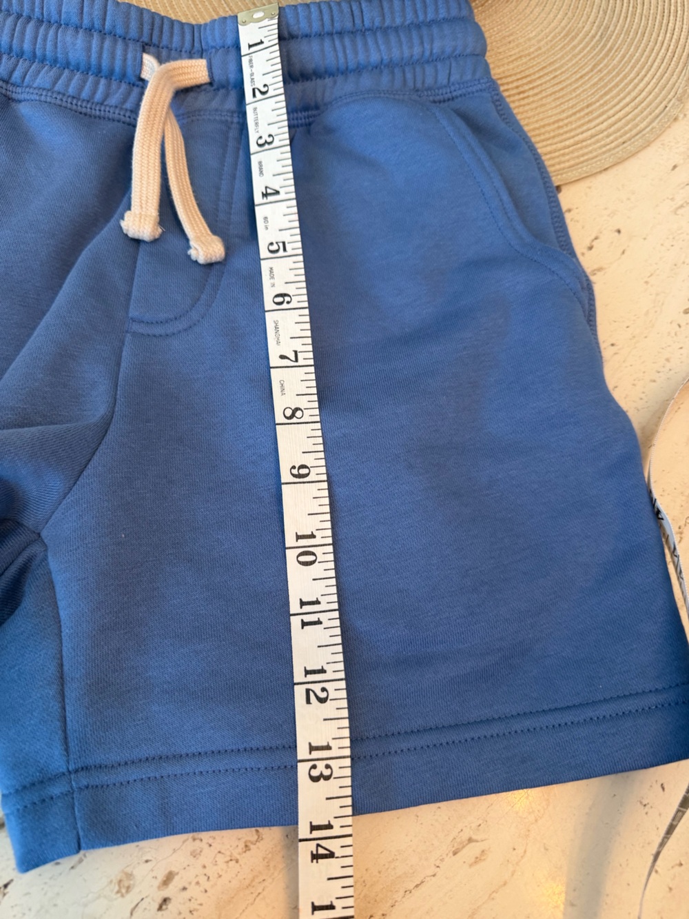 NWT Thereabouts Blue Fleece Shorts - Above the Knee - Picture 7 of 9